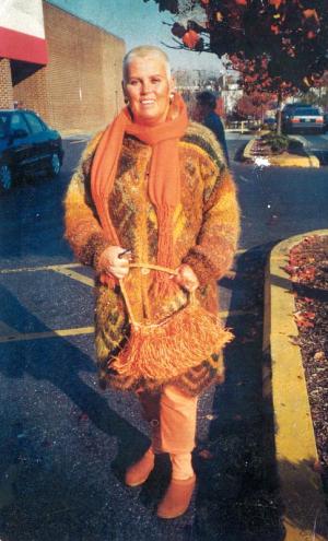 Pam celebrates autumn by donning a variety of harvest-themed colors. SUBMITTED PHOTO