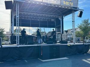 The festival kicked off with a performance by punk rock band The Huntingtons.