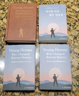 U.S. Air Force Veteran Charles Garrod was surprised to receive a package containing four editions of the book, “Young Heroes Who Changed Korean History, Memoirs of Korean War Veterans-USA 3.”