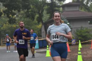 Leigh Harlow is the women’s Last Blast Prediction winner, finishing in 29:57.