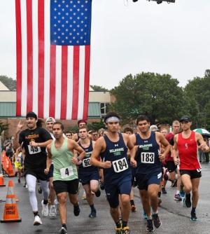 The Run, White & Blue 5K is held each year on the Georgetown campus of Delaware Tech.