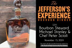 The Jefferson's Experience, Bourbon and Dry-aged Steak Dinner