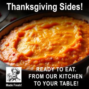 thanksgiving food, takeout, sides, 