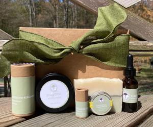 Artisan soaps and botanical body care products handcrafted by Kerry Stewart of Tall Oak Trading.
