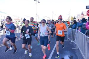 The Hair of the Dog 5K held Jan. 1 in Bethany Beach had 318 finishers.