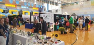 For the second year, the number of expo exhibitors has required expansion into the gymnasium space at Cape High.