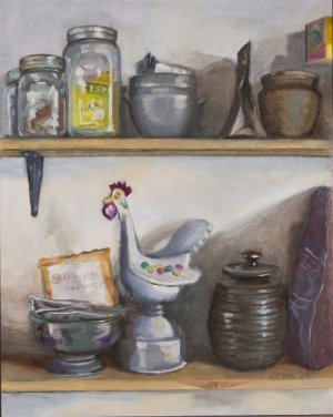 “Corner Shelf” by Mike McSorley.