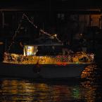 The British are coming. Not really; it's University of Delaware students aboard Donna M, which won an honorable mention. BY RON MACARTHUR
