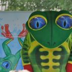 Flumpa and Friends delight youngsters during Boast the Coast Day in Lewes. BY RON MACARTHUR
