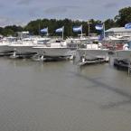 Heavy rain caused flooding at Short's Marine in Long Neck. BY RON MACARTHUR