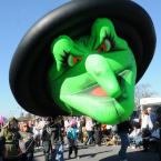 The Sea Witch Parade wouldn't be complete without the Sea Witch balloon. BY DAN COOK