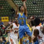 Toney Floyd hits a jumper in the Governor's ChallengeTournament. BY DAN COOK