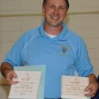 Cape Henlopen head coach Bill Geppert received Henlopen Conference Coach of the Year for boys' and girls' swimming. BY DAN COOK