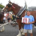 Woody’s Bar and Grill owner Jimmy O’Conor is all smiles. CHRIS FLOOD PHOTO