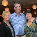 Ocean Atlantic Sotheby's Realtors are (l-r) Pat Campbell-White with John and Jenn Barrows. SCAOR