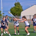 Sts. Peter and Paul’s Hattie Messick had three goals in the game.