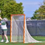 Anna Lopez snags a high ball.