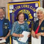 Lions Eye Bank of Delaware Lifetime Member honorees shown are (l-r) John Wunderlich, Mary C. Hopkins and Pat Leef. Not pictured are James Albanese and Mick Olenderski.