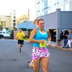 With a time of 25:01, local Kelly Gelof of Rehoboth was second in the 50-54 female age group.