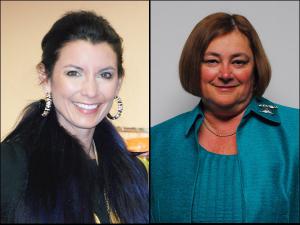 Lili Kohr, left, and Debra Puglisi Sharp will be honored at the Women's Day dinner March 7. SOURCE SUBMITTED