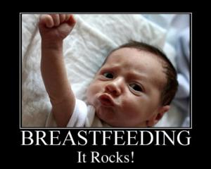 Not everyone is a breastfeeding superstar, but it should be the first choice for newborns. SOURCE IMAGES