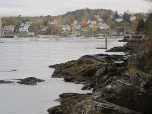 Here's the picturebook harbor in Rockport, about as pretty as a coastal town can get. BY DENNIS FORNEY