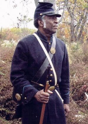 Willis Phelps will give a living history performance Feb. 1, portraying Pvt. James H. Elbert, who fought in the American Civil War. SOURCE SUBMITTED