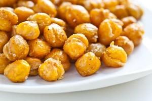 Experiment with flavor on roasted chickpeas.