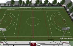 Temple purchased the old William Penn High School on North Broad Street in Philadelphia. The building was razed and a new sports complex was built for the Owls; it’s what they do. OWLS SPORTS PHOTO