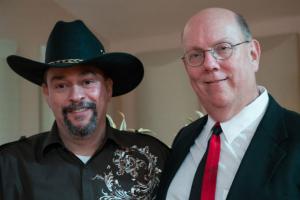 Isaac Carney, left, and Rick Welk will host the Second Annual UUSD’s Got Talent show May 18. SUBMITTED PHOTO