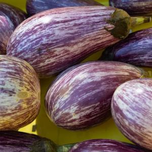 These striped eggplants come from Historic Lewes Farmers Market vendor Stag Run Farm. SUBMITTED PHOTO