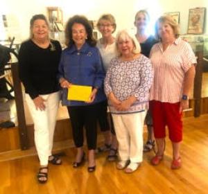 GFWC Delaware officers visit Milton Historical Society exhibit